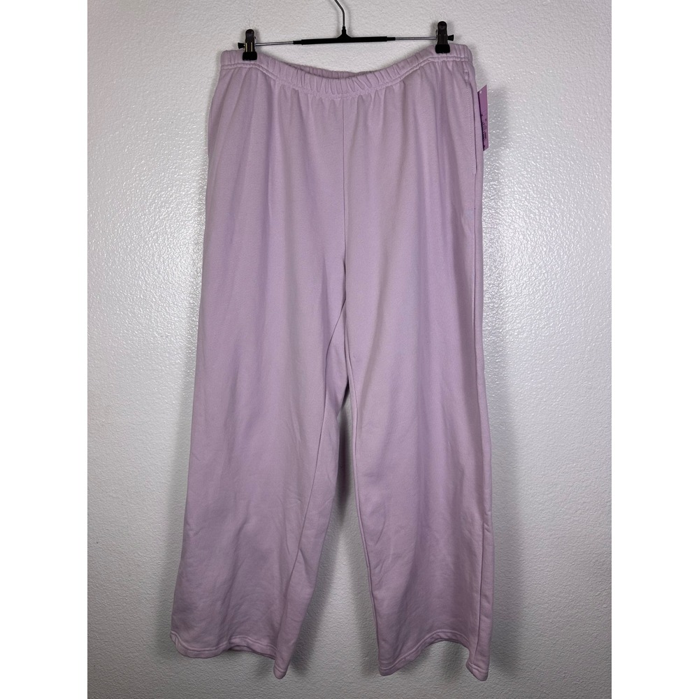 Wild Fable Lavender Purple Wide Leg Sweatpants XXL NWT High Rise